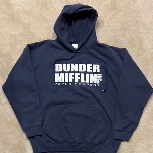 Dunder Mifflin Navy Hoodie